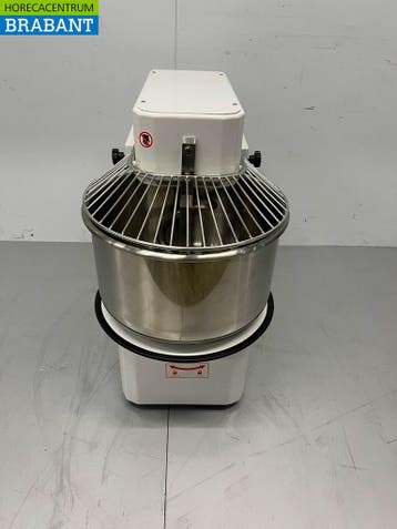 Pétrin à spirale HCB en acier inoxydable, 40 litres, 400 V,, Verzenden