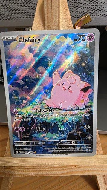 Pokémon - 2 Card - Clefairy #94 Perfect Order & Glaceon ex, Nieuw