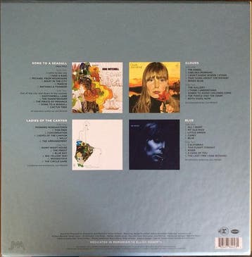 Joni Mitchell - The Reprise Albums (1968-1971), Verzenden