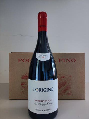 2021 Poggio al Pino 1872, Lorigine - Toscane IGT - 6 Flessen, Verzamelen, Nieuw