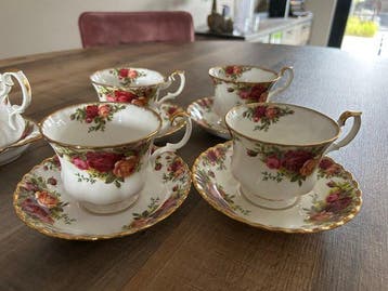 Royal Albert - Royal Albert - Koffieservies voor 4 (18) -