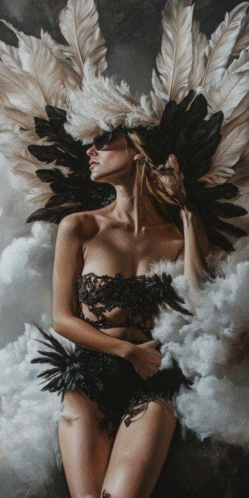 Anne Dias (1985) - Nymph Among Clouds, Antiquités & Art, Art | Objets design