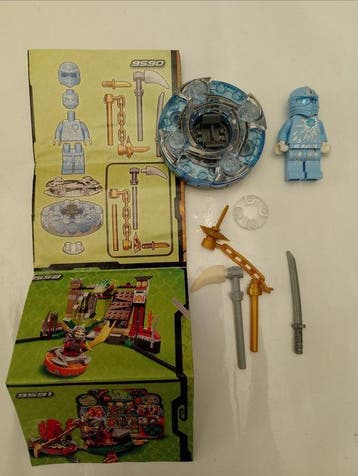 Lego Minifiguur - 9590 - Ninjago - Nrg Zane, Nieuw