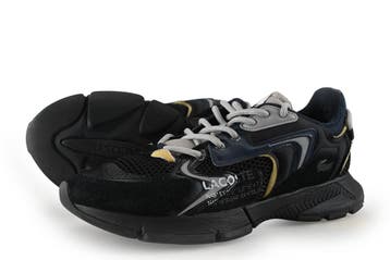 Lacoste Sneakers in maat 44½ Zwart, Kleding | Heren, Verzenden, Zo goed als nieuw, Sneakers, Lacoste