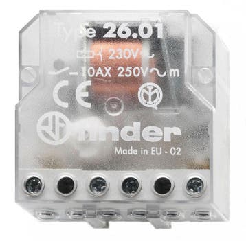 Finder 26 Relais bistable - 26.01.8.230.0000, Verzenden, Nieuw