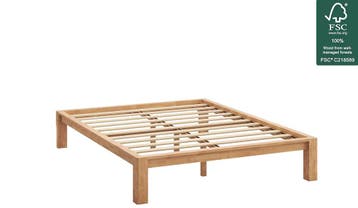 Houten bed - Massief houten balkenbed - Massief houten bed -, Verzenden, Nieuw