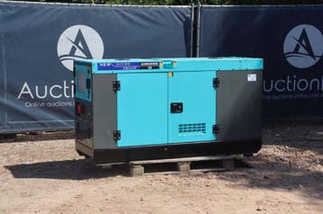 Veiling: Generator Kawakenki  KK50-III-SSS Diesel 2026 50kVA, Zakelijke goederen, Ophalen