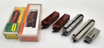 Roco, Minitrix, Arnold N - 3× 4483, 3213 - Wagon de, Nieuw