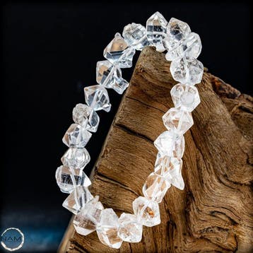 Zeer zeldzame natuurlijke Herkimer-diamant Armband 207,2ct-