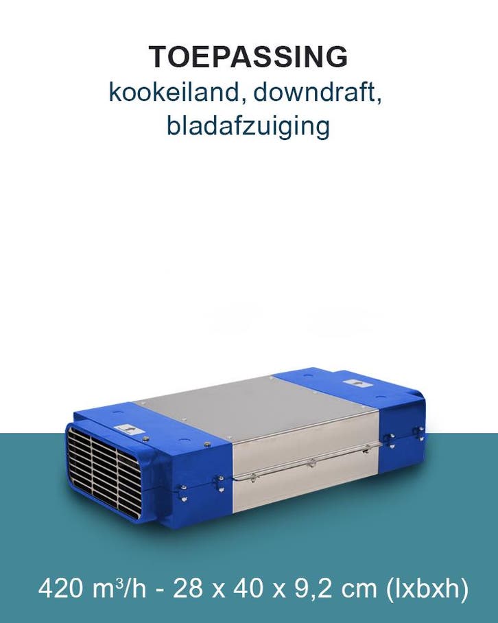 PuriVent DOMINO filter voor kookplaat met ingebouwde afzuigi, Bricolage & Construction, Ventilation & Extraction, Envoi