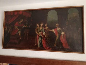 Italiaanse school (XVIII) - Ester davanti al re Assuero