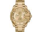 Diesel DZ4360 - Herenhorloge 51 mm - Quartz - Goudkleurig, Verzenden