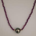 Zonder minimumprijs - Ketting met hanger - 18 karaat Geel