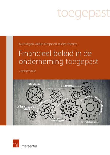 Financieel beleid in de onderneming toegepast / Toegepast, Boeken, Verzenden, Zo goed als nieuw, Mieke Kimpe