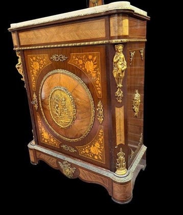 Commode - Mahonie, Antiek en Kunst