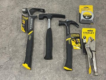 Veiling - Stanley handgereedschap set 5-delig, Doe-het-zelf en Bouw, Nieuw
