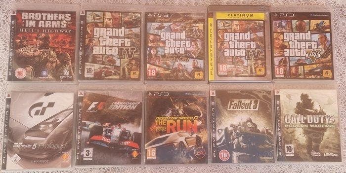 Sony - Playstation 3 (PS3) - Playstation 3 Games Lot with, Games en Spelcomputers, Spelcomputers | Overige Accessoires