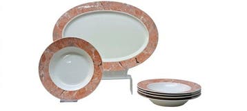 Villeroy & Boch - Bord (6) - Siena - Vitro-Porzellan - in