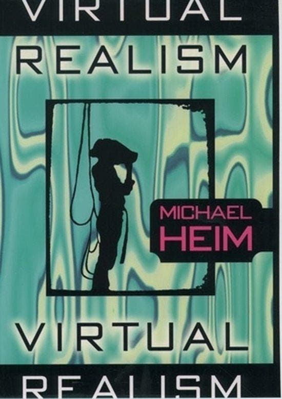 Virtual Realism 9780195104264 Michael Heim, Livres, Langue | Anglais, Envoi