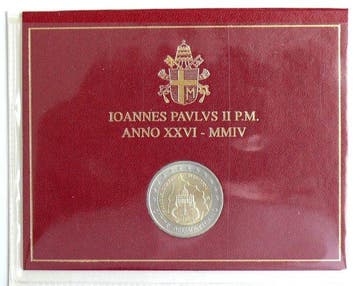 Vaticaan. 2 Euro 2004 Città del Vaticano (Zonder