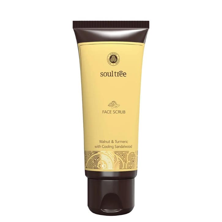 Gezichtsscrub (Peeling) Walnoot-Kurkuma-Sandelhout SoulTree, Sports & Fitness, Produits de santé, Wellness & Bien-être, Enlèvement ou Envoi