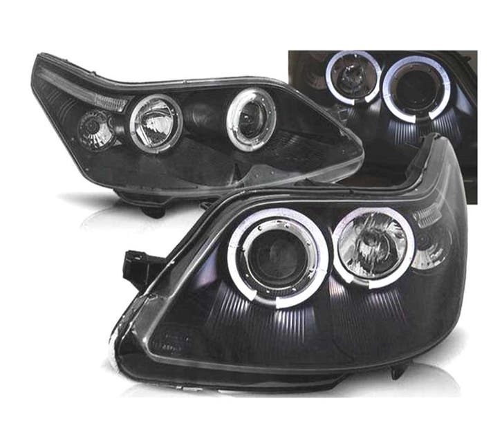 PHARES CITROËN C4 04-09 ANGEL EYES FOND NOIR, Auto-onderdelen, Verlichting, Verzenden