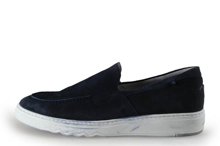 Floris van Bommel Loafers in maat 42½ Blauw, Kleding | Heren, Schoenen, Blauw, Gedragen, Loafers, Verzenden