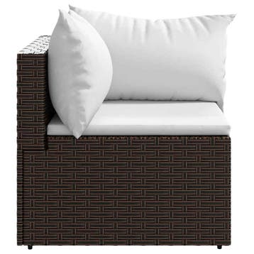Tuinhoekbank Rattan -69% Retour deal! Weg = weg, Verzenden, Nieuw, Loungeset, Wicker