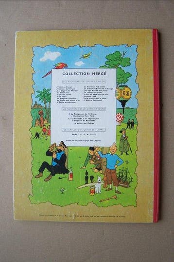 Tintin T17 - On a Marché sur la Lune - B22 - 1 Album -, Livres, BD