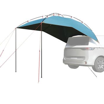 vidaXL Autotent waterdicht blauw, Verzenden, Nieuw