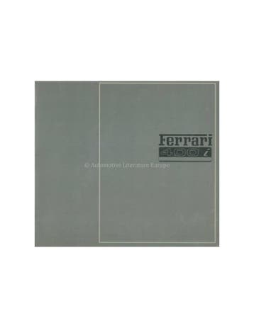 1983 FERRARI 400I BROCHURE 295/83, Ophalen of Verzenden
