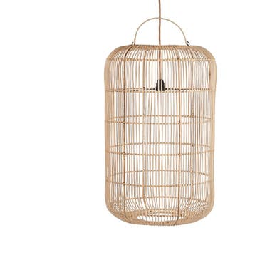 Bazar Bizar De Bozelo Hanglamp - Naturel - L - Ongebruikt, Verzenden, Zo goed als nieuw, Overige materialen, Minder dan 50 cm
