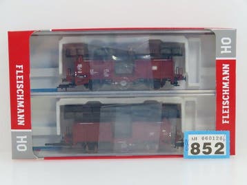 Fleischmann H0 - 522401 - Ensemble de wagons de marchandises, Hobby en Vrije tijd, Nieuw