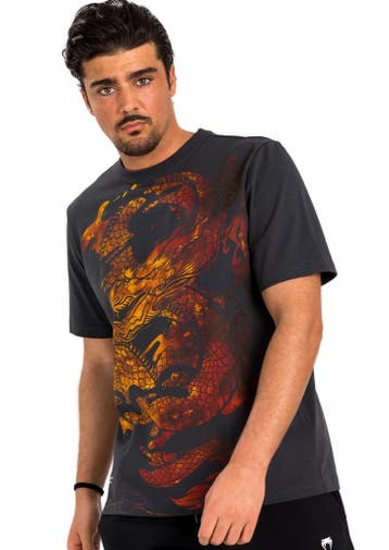 Venum Dragons Flight T-shirt Katoen Volcano Rood, Verzenden, Vechtsport, Nieuw, Rood