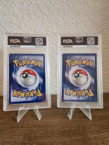 Pokémon - 2 Graded card - Venusaur, Machamp #15, #8 Foil -, Nieuw