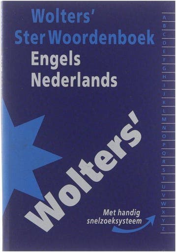 Wolters' Ster Woordenboek Engels Nederlands - Wolters, Verzenden, Nieuw