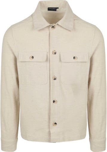 Suitable Drop Loop Overshirt Sand maat Maat 48/50 (M) Heren, Beige, Nieuw, Suitable, Verzenden