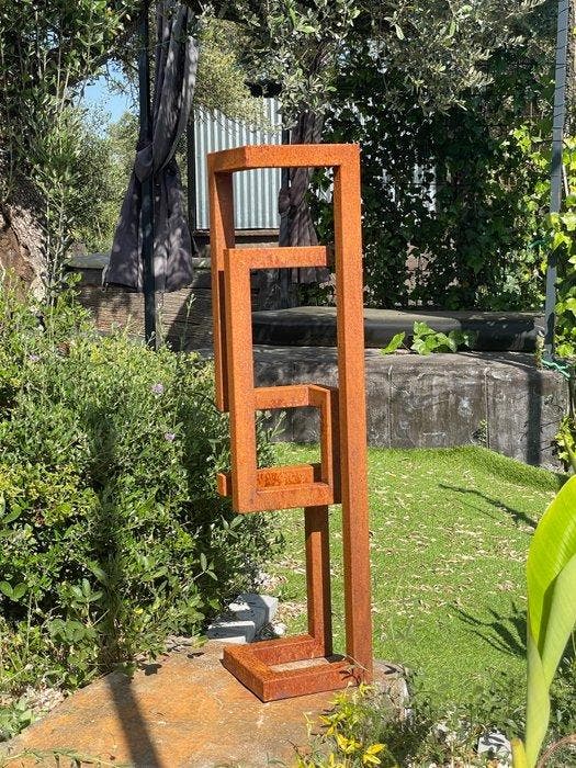 Ana Lucia B.M - Sculpture Corten - XL, Antiquités & Art, Art | Objets design