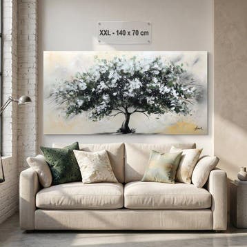 Monika Spiewak - Tree - Oil Painting Stretched On The Frame