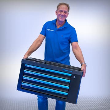 Datona Gereedschapskist Black-Line met 4 laden - Datona -, Ophalen of Verzenden