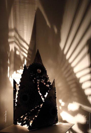 NES - Darklight 21-Sculpture Lumineuse, Antiquités & Art