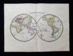 Mappamondo - wereldkaart / planisfeer / aardbol / globus; M., Nieuw