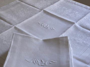 Serviette de table (10) - 54 cm - 53 cm - AW
