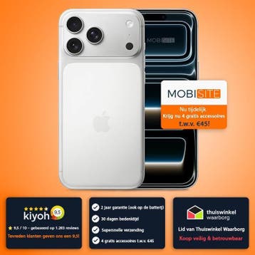 iPhone 17 Pro - 4 Gratis Accessoires – Accu tot 100%, Verzenden, Zonder abonnement, Zonder simlock
