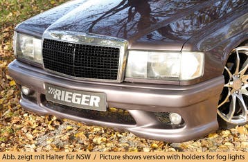 Rieger voorbumper | 190-Serie (W201) - Sedan | stuk ongespot, Auto-onderdelen, Verzenden, Nieuw, Mercedes-Benz