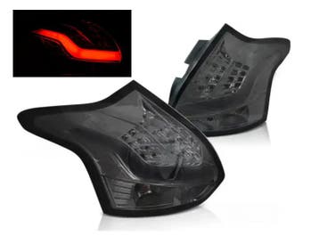 LED bar achterlichten Smoke geschikt voor Ford Focus 3, Auto-onderdelen, Verzenden, Nieuw, Ford
