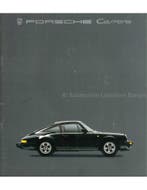 1985 PORSCHE 911 CARRERA / TURBO BROCHURE DUITS, Ophalen of Verzenden, Nieuw