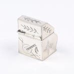 NO RESERVE - Boîte de Lodderein (Eau de Cologne) - Argent, Antiek en Kunst, Antiek | Zilver en Goud