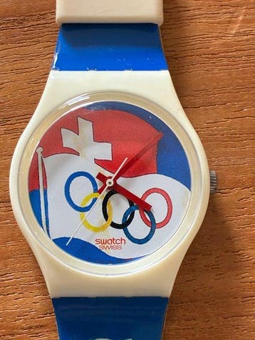 Jeux Olympiques - 1996 - Montre Swatch - JO St Moritz ., Nieuw