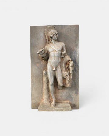 sculptuur, Fregio a muro Apollo Belveredere - 41 cm -